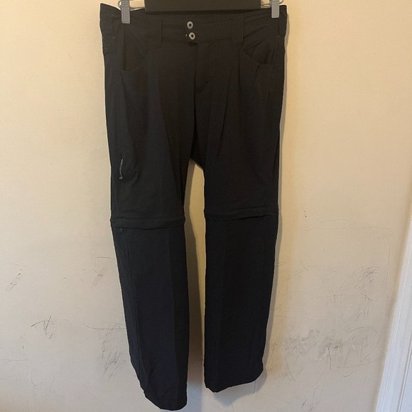 COLUMBIA | Women's Omni-Shield Advanced Repellency Zipoff Pants Black Size 8 - Picture 1 of 15